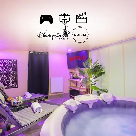 Apartamento Voyage Orient Jacuzzi Cinema Bbq - Baytouna Lagny